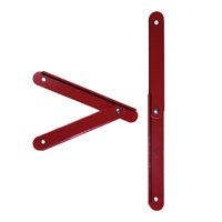 Ioensy - 2X Accesorio De Barra De Escalera De Espiga Reemplazo De Bisagra De Escalera De Metal De 31 Agujeros