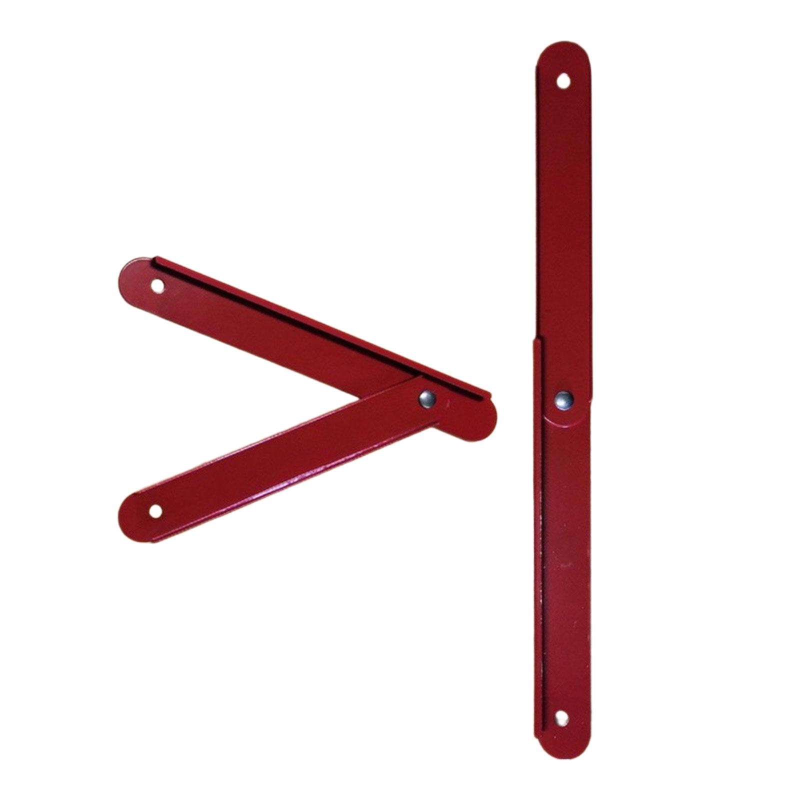 Ioensy - 2X Accesorio De Barra De Escalera De Espiga Reemplazo De Bisagra De Escalera De Metal De 31 Agujeros