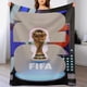 thumbnail image 4 of FIFA Manta de franela anti-pilling, suave, ligera, esponjosa y acogedora de lujo para hogar y cocina – Perfecta para niños y adultos, 76.2cm×101.6cm, 4 of 6