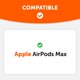 thumbnail image 2 of Funda protectora WC ShellZ Max de silicona para AirPods Max 1 y 2, 2 of 8