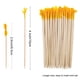 thumbnail image 5 of Palillos de dientes con volantes, color azul, madera, 10 cm, 1000 unidades, para fiestas, 5 of 9
