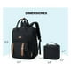 thumbnail image 2 of Mommore Mochila para Extractor de Leche para notebook de 15,6" - Negro, 2 of 3