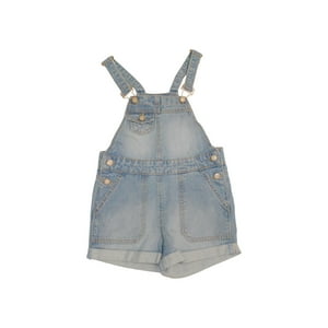 Jardinera Mezclilla Corta Niña Denim Pillin