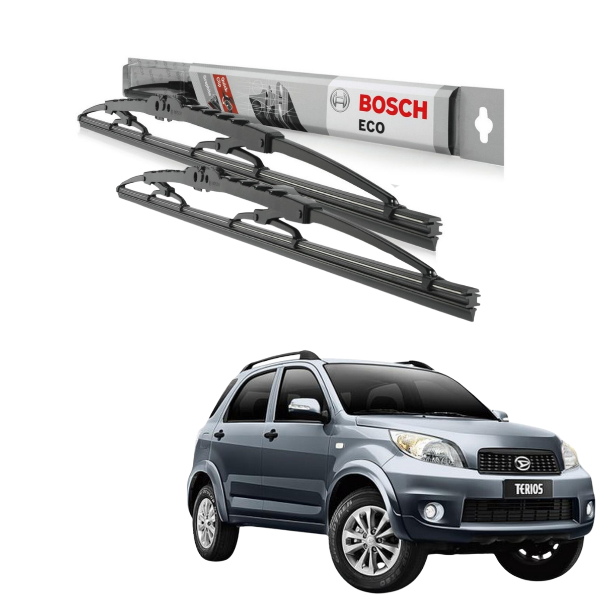 Plumillas Bosch Eco Para Daihatsu Terios 2007-2016