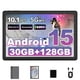 thumbnail image 1 of Tablet Gleeso de 10" Android 15, 30 GB de RAM, 128 GB, WiFi 6, 1 of 7