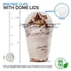 thumbnail image 2 of Vasos de plástico para postres Stock Your Home 350 ml con tapas (juego de 50), 2 of 7