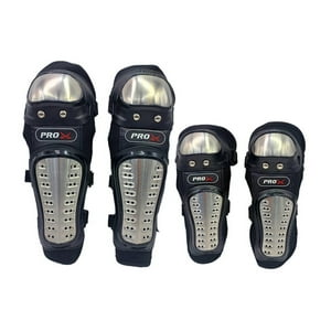 Set Rodilleras Y Coderas Aleación Aluminio Para Motos Pro X - Ps