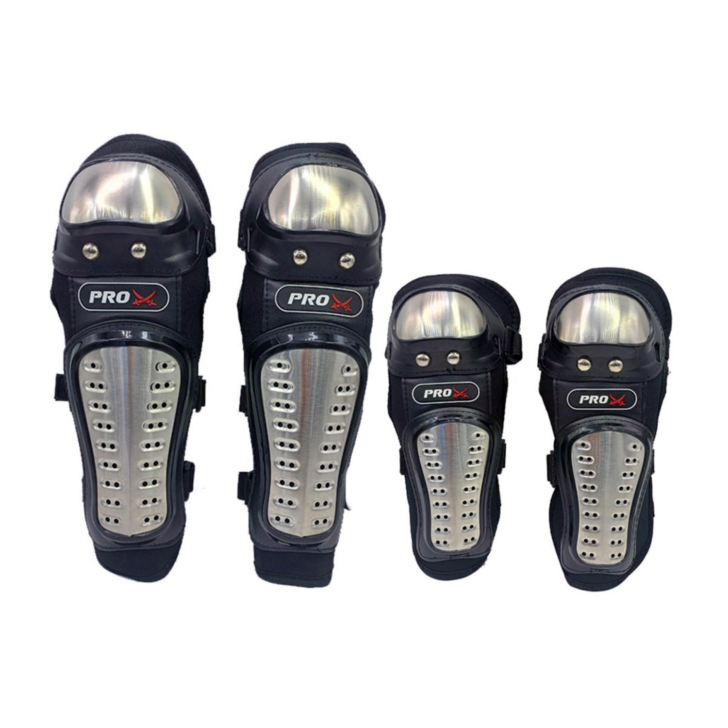 Set Rodilleras Y Coderas Aleación Aluminio Para Motos Pro X - Ps