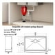 thumbnail image 2 of Fregadero de cocina Farmhouse VEVOR 304 de acero inoxidable 30 cm con Acc, 2 of 3
