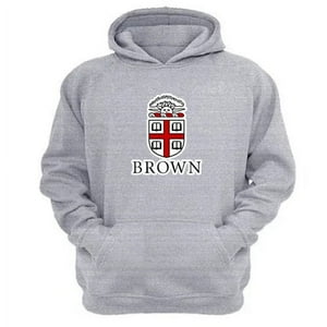 Genérico - Polerón Canguro Brown Gris Claro Talla L Unisex
