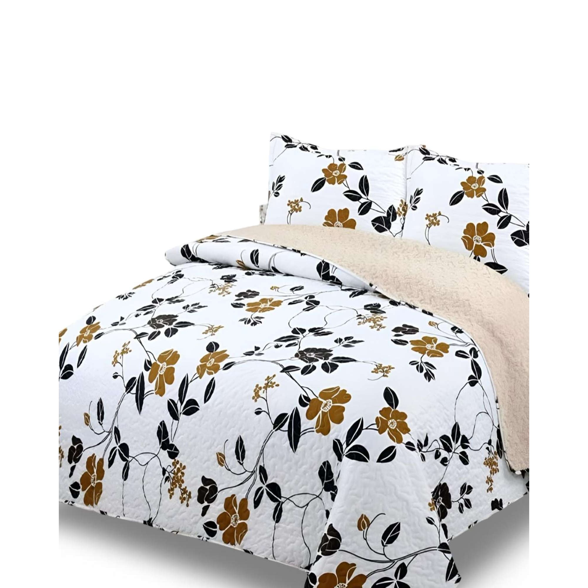Genérico - Quilt Sherpa Cobertor King 250x270 16