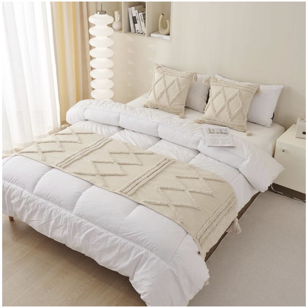 Genérico - Set Piecera Boho 60 X 200 +2 Fundas 05
