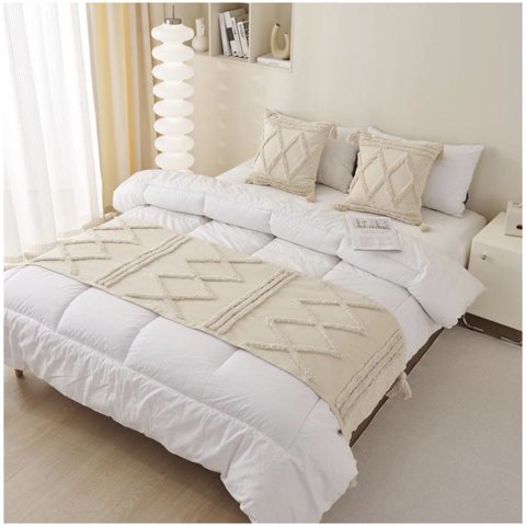 Genérico - Set Piecera Boho 60 X 200 +2 Fundas 05