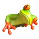 thumbnail image 5 of Resina Creativa 3D Craft Frog Figurine Escritorio De Oficina Decoración De Computadora Ornamento 2, 5 of 5