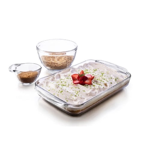 Libbey - Juego Postre Hornear 3 Piezas