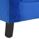 thumbnail image 4 of Living Lua Sofa 3 Cuerpos + 2 Poltronas Felpa Azul, 4 of 6