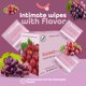 thumbnail image 2 of Toallitas femeninas Sweetums con pH balanceado, sabor uva, paquete de 10, 2 of 6