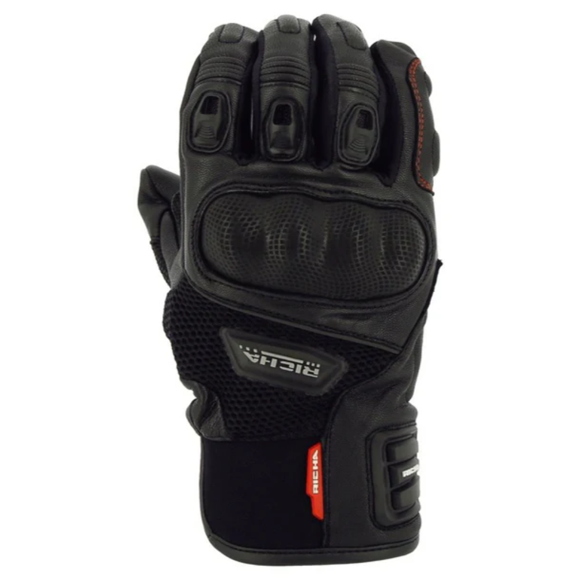 Guantes Moto Cuero Richa Blast Black S