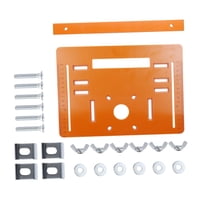 Ioensy - Placa Base Para Máquina De Corte, Riel Guía Para Sierra Circular Para Carpintería, 28 Cm X 20 Cm
