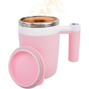 Veat00L - Tazas De Café Magnéticas Recargables, Tazas Híbridas Automáticas Impermeables De Leche / Cacao En La Oficina / Cocina / Viaje, 14 Onzas, El Mejor Regalo