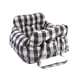 thumbnail image 3 of Asiento De Coche Para Perros Peque?os, Cama De Viaje Suave Para Perros, Suministros Para Mascotas, Blanco, Negro Y L, 3 of 5
