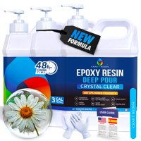 Craft Resin - Resina Epoxídica Artesanal De Vertido Profundo, 11,4 Litros, Para Mesas De Río