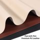 thumbnail image 2 of Alfombrilla de escritorio Wolaile 69x33 cm cuero PU beige, 2 of 9