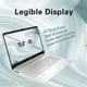 thumbnail image 2 of Laptop HP 15.6" HD Intel Celeron N4120 8GB RAM 256GB SSD Windows 11, 2 of 7