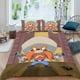 thumbnail image 2 of Yosemite Sam Conjunto de sábanas temático, trío de piezas, cómodo y amigable con la piel, diseño único, regalo de decoración para el hogar para familiares, amigos y fans, 90 cm * 190 cm, 2 of 6