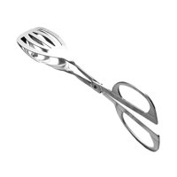 Magideal - Pinzas De Tijera Para Alimentos, Pinzas De Tijera Para Servir, Pinza Para Filete De Ensalada, Pinzas De Ensalada De Acero Inoxidable, Pinzas De Buffet E