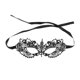 thumbnail image 1 of Unique Bargains 1 Pc Máscara de Fiesta de Encaje Petite Point Mitad de Cara para Fiesta de Mascarada Encaje Negro, 1 of 5