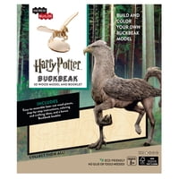 Insight - Harry Potter: Buckbeak - Libro Y Modelo Armable En Madera