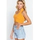 thumbnail image 2 of Top De Punto Tipo Suéter Con Cuello Halter Fruncido, 2 of 5