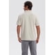 thumbnail image 3 of Polera Hombre Piqué Básica Lisa Beige - ll, 3 of 4