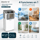 thumbnail image 3 of Aire Acondicionado Portátil Wifi 12000 BTU 4en1 MGAC12PORWF, 3 of 11