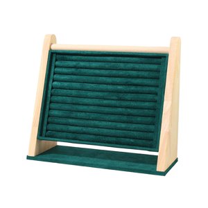 Ioensy - Organizador De Joyas De Base Estable De Varios Niveles Para El Hogar, Tiendas, Escritorio, Verde