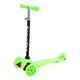 thumbnail image 3 of Scooter Monopatín De Pie Infantil 3 Ruedas Con Luces Led verde, 3 of 3
