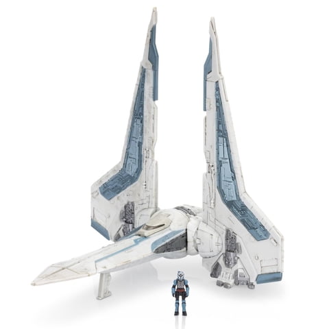 Bo-Katan Gauntlet Fighter De Juguete De Star Wars Micro Galaxy Squadron