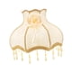 thumbnail image 5 of Pantalla de Tela para Lámpara con Borlas Clásicas Y Cuentas Decorativas Cubierta para Lámpara de Mesa O Pie E27 Material Retro de Tela Fácil Colocació Beige, 5 of 5