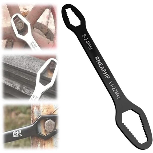 Llave autoajustable doble extremo 3-25mm métrica SAE fontanería hogar