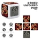 thumbnail image 3 of Los Increíbles theme 7 colors Alarm Clock Digital LED Alarm Clock Gifts for kids friends family, 3 of 6