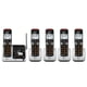 thumbnail image 1 of Teléfono inalámbrico AT&T BL102-5 DECT 6.0 de 5 auriculares con contestador automático, 1 of 9