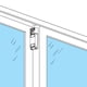 thumbnail image 3 of Cerradura Prime-Line U 9919 para Puerta Corredera de Patio Blanca, 3 of 4