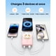 thumbnail image 5 of Power bank portátil Aterob MagSafe de 12000 mAh, rosa, 5 of 7
