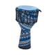 thumbnail image 3 of Tambor Djembe Tambor Africano Profesional Para Regalos De Cumpleaños Para Niños, Niñas Y Niños, Azul, 3 of 5