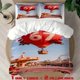 thumbnail image 1 of 3pcs Valentine'S Day Creative Theme Printed Bedding Set | 1 Duvet Cover + 2 Pillowcases All Season, 1 of 5