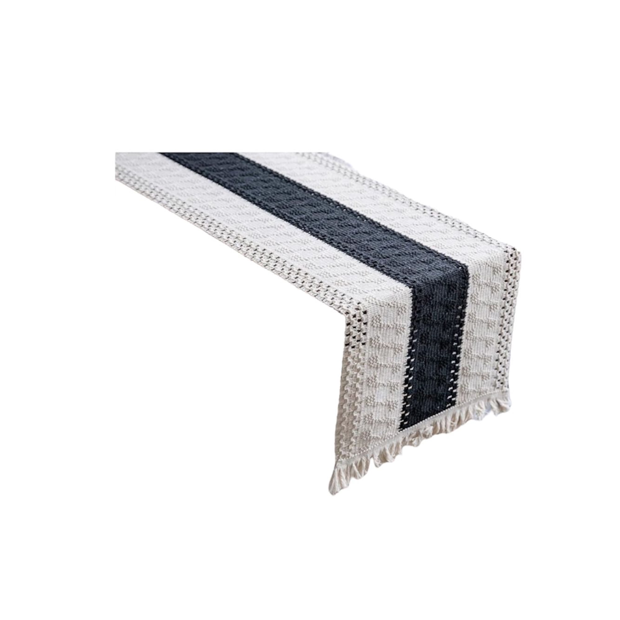 Oem - Mantel Camino De Mesa Rectangular Yute Linea 180x30cm N