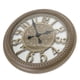 thumbnail image 1 of Reloj De Pared Cifras En Relieve Gris, 1 of 3