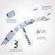 thumbnail image 2 of Sacacorchos Profesional Wino Wine Accessories Abridor de Botellas, 2 of 9