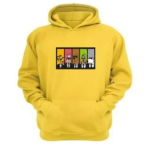 Genérico - Polerón Canguro Perros De La Calle Amarillo Talla Xl Unisex